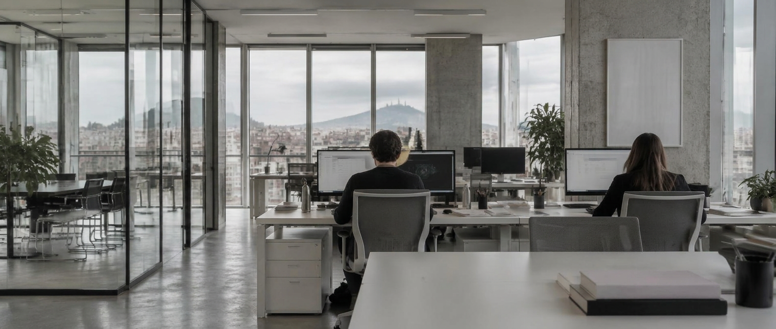Oficina de trabajo en Barcelona
